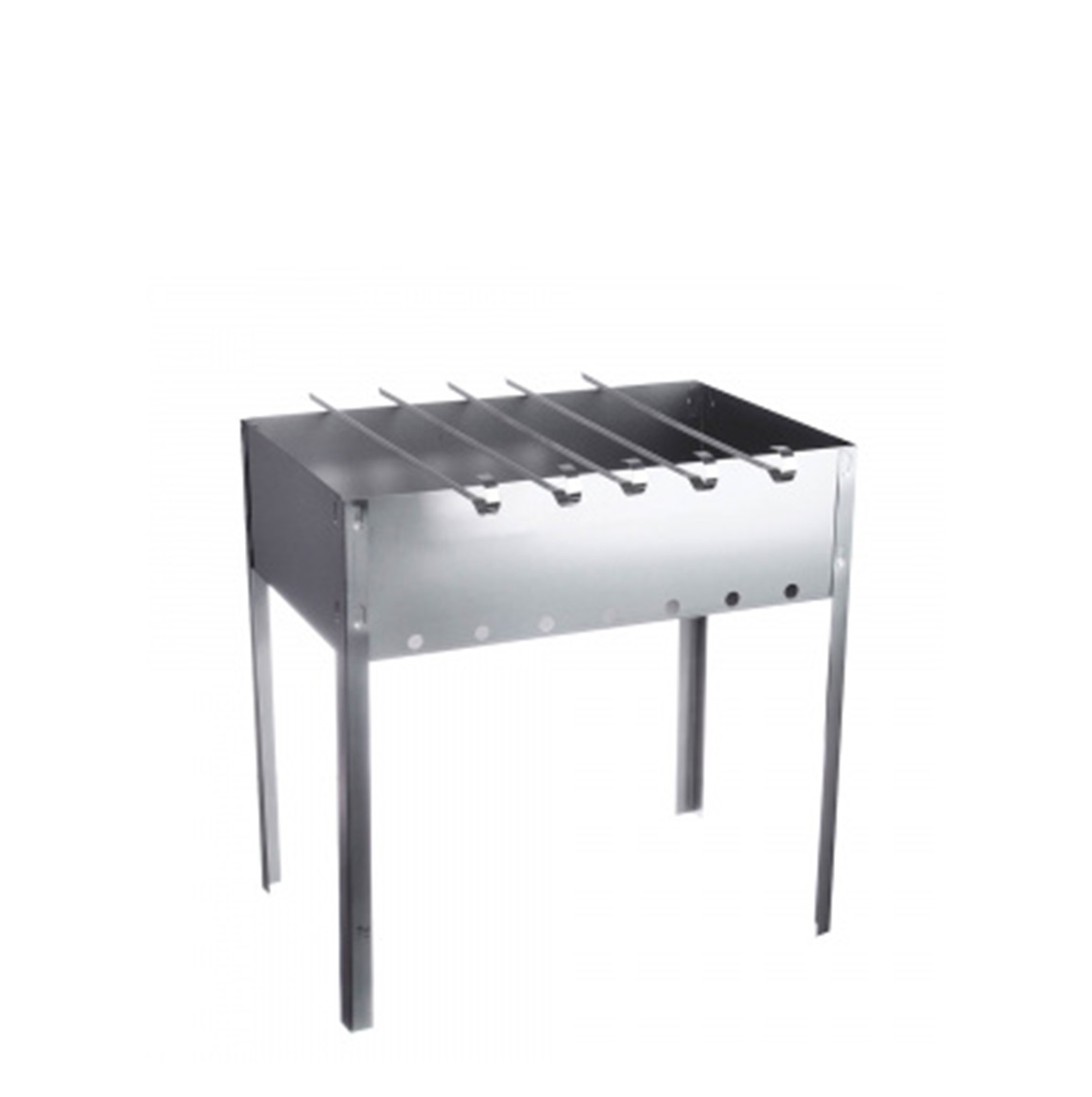 Мангал разборный 400*250*400мм GRILLBOOM "Эконом", сталь 0,4мм с шампурами
