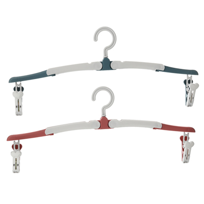 VETTA Вешалка дорожная складная с прищепками, полипропилен, 38,5х15,5см, 2 цвета