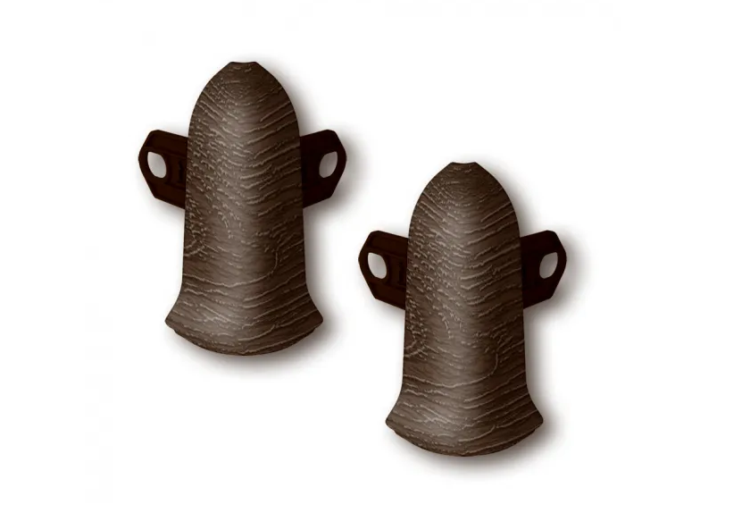 Наружный угол (2 шт/уп), Венге темный "Классик"