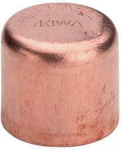 Заглушка медь d-22