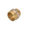 Ниппель переходной 3/4"*1/2" никель STM
