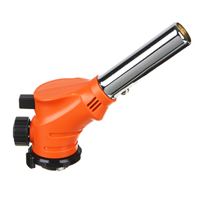 Горелка газ. с пьезорозжигом, свободн. вращ., цанговый захват, шир. сопло; 12х4х11,5см ЧИНГИСХАН