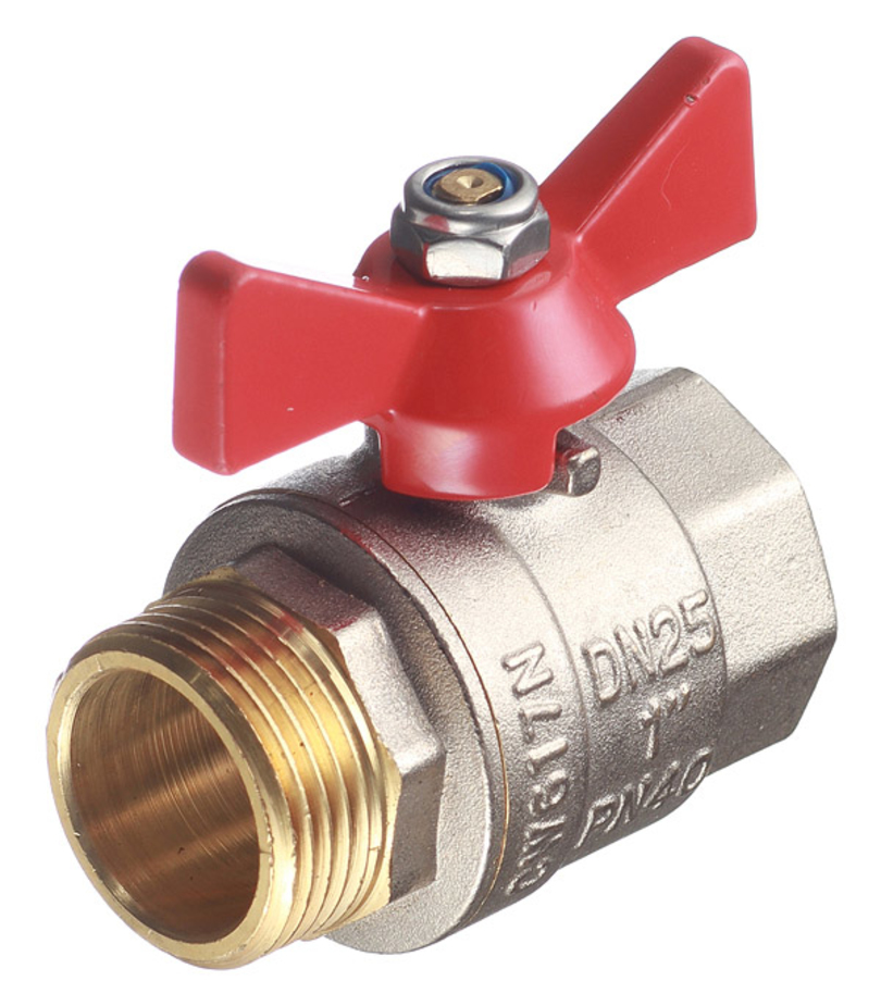 Кран шаровой г/ш 3/4" бабочка VALTEC 218