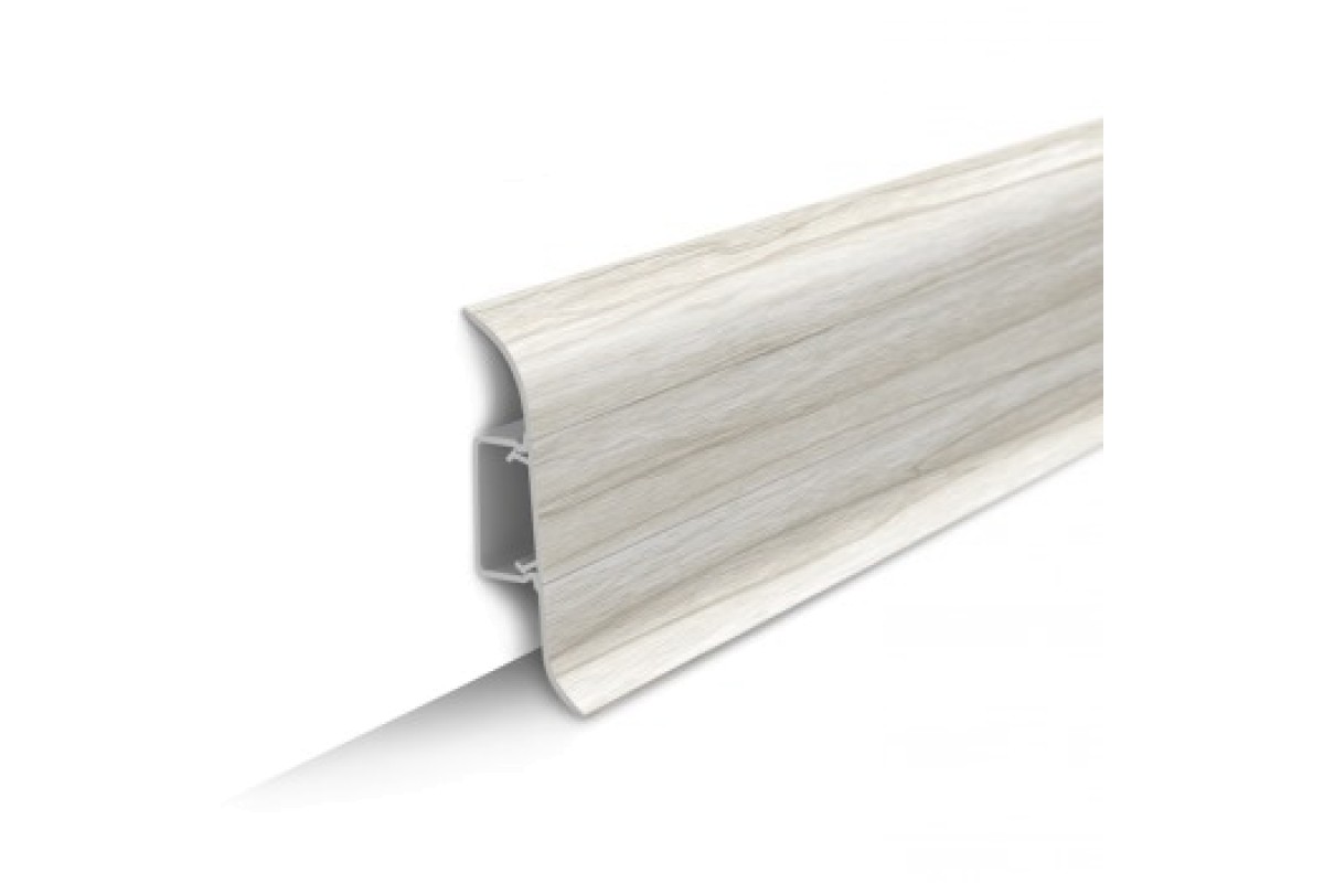 Плинтус Клен белый "Классик Идеал" (40шт)