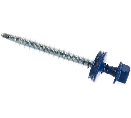 Саморез кровельный 4,8*51 ультрамарин RAL5002*