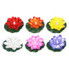 INBLOOM Фигура для пруда d=10см, с подсветкой 1LED (СR2032), пластик, 6 цветов
