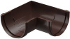 Угол желоба 90град. Docke (шоколад)