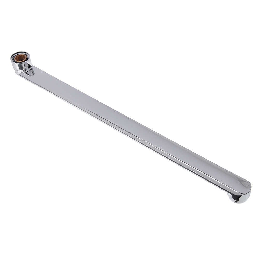 Носик д/ванны, плоский прямой, 40см, нерж. сталь