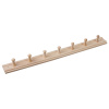 Вешалка 7-ми рожковая (липа) 65*6,5*7см, "Банные штучки"/5