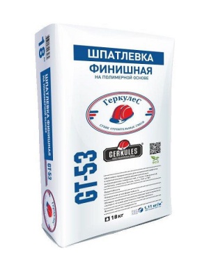 Шпатлевка "Геркулес" гипсовая Безусадочная 25кг GT-33