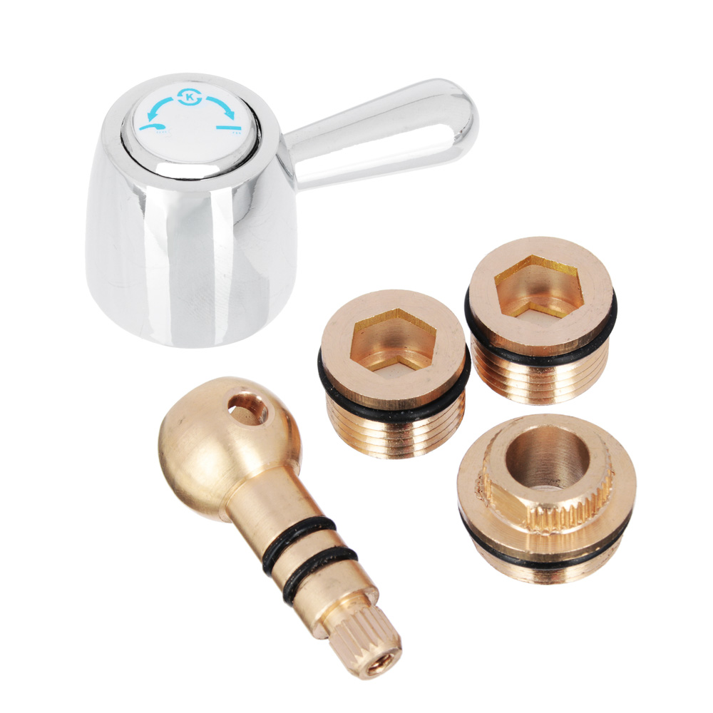 Переключатель шаровой с фиксатором из латуни для смесителей для ванны Rain 510*