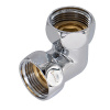 Патрубок для полотенцесушителя угловой г/г 3/4"*3/4" 