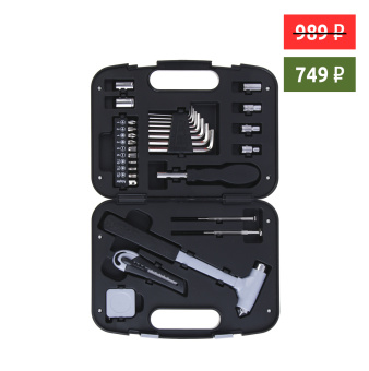 Рокот Набор подарочный 30 предметов, с молотком 250 гр