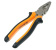 Плоскогубцы (пассатижи),200мм.,никелированные,двухкомпонентные рукоятки Вихрь