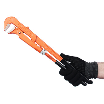 ЕРМАК Ключ трубный рычажный прямые губы, р-р 1"