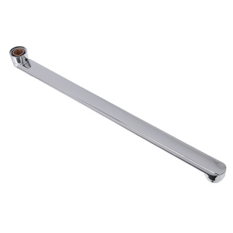 Носик д/ванны, плоский прямой, 40см, нерж. сталь