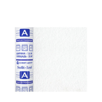 SOFIT izol А (влаго-ветроизоляция) 1,6м 18кв.м