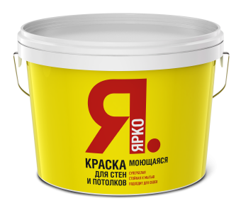 ВДК для стен и потолков моющаяся 14кг/ЯРКО