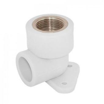 Уголок ППР комб. ВР 20х1/2" с креплением